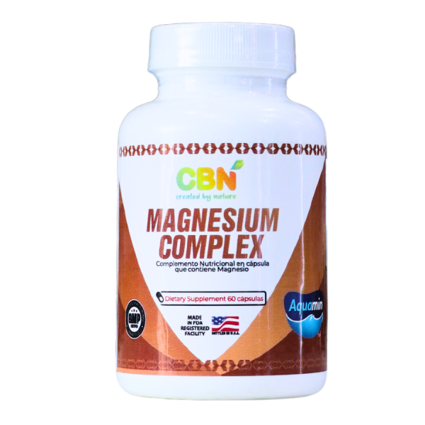 MAGNESIUM COMPLEX 60 CÁPSULAS – CBN