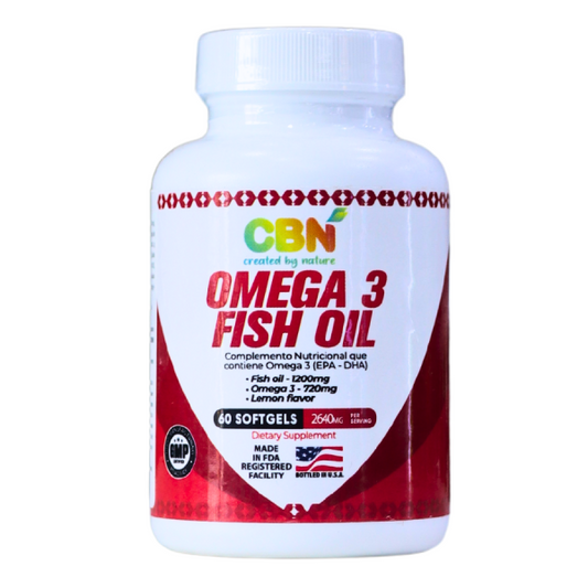 OMEGA 3 FISH OIL 60 SOFTGELS – CBN