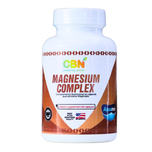MAGNESIUM COMPLEX 60 CÁPSULAS – CBN