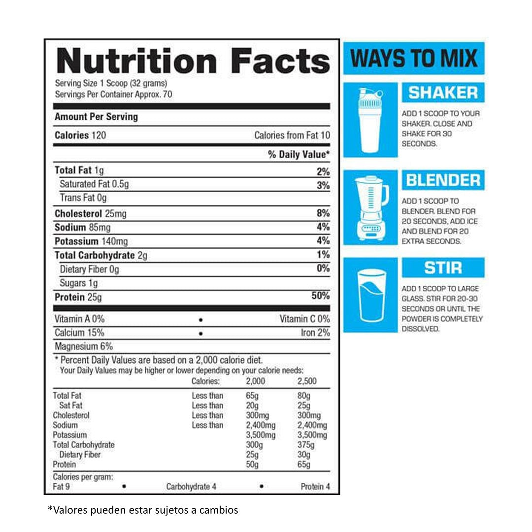 ISO HD BPI 5 LBS