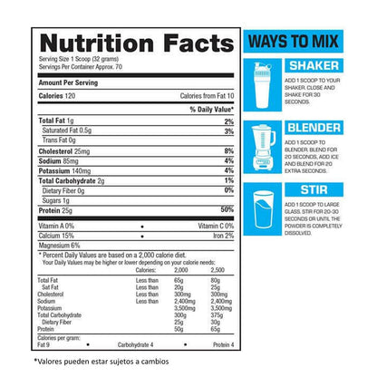 ISO HD BPI 5 LBS