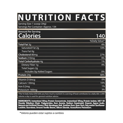 NUTREX 100% WHEY 10 LBS